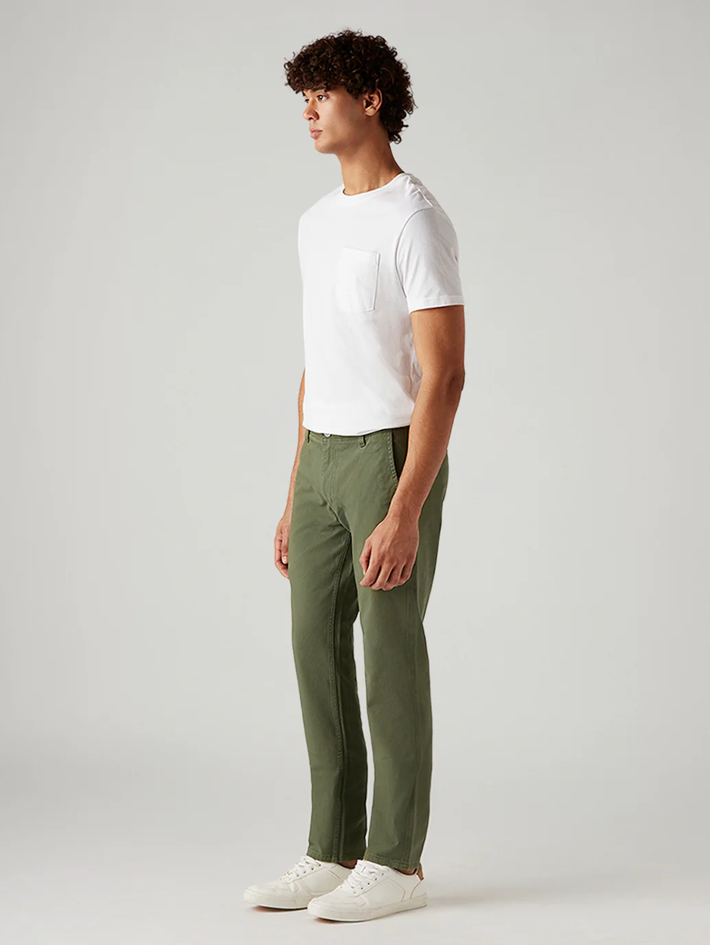 Men's 511 Olive Slim Fit Hyper Stretch Chinos - Image 6