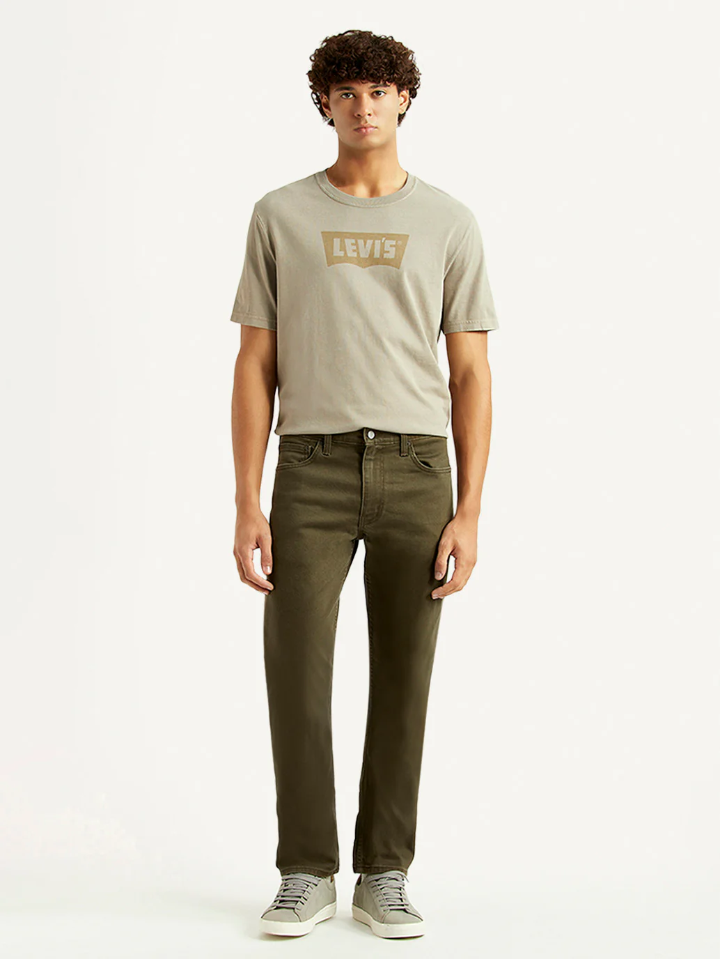 Men's 511 Olive Slim Fit Mid Rise Jeans - Image 2