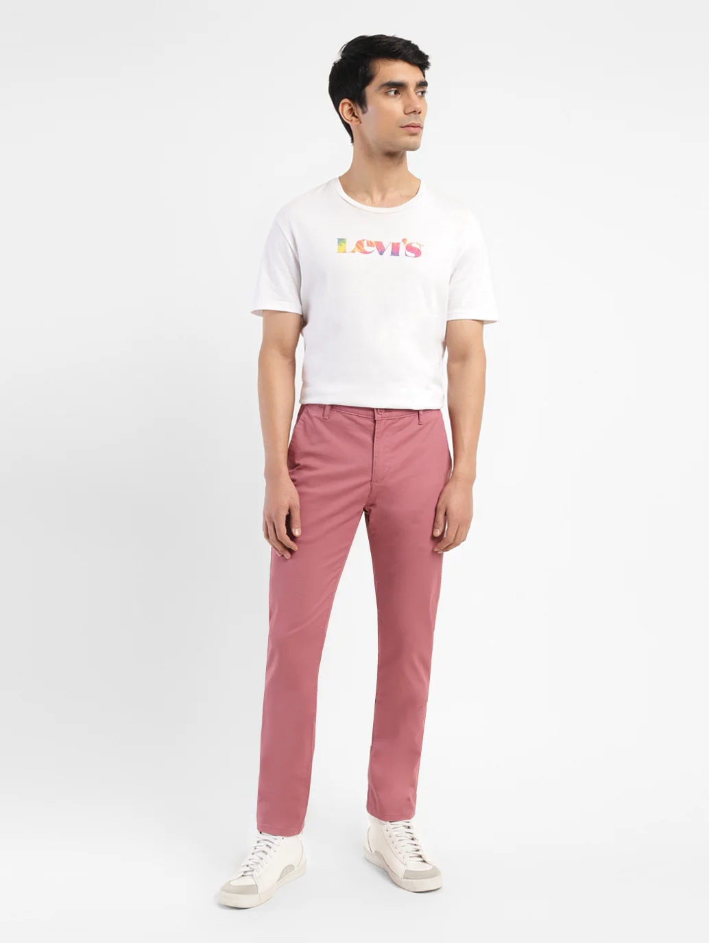 Men's 511 Pink Slim Fit Chinos - Image 8