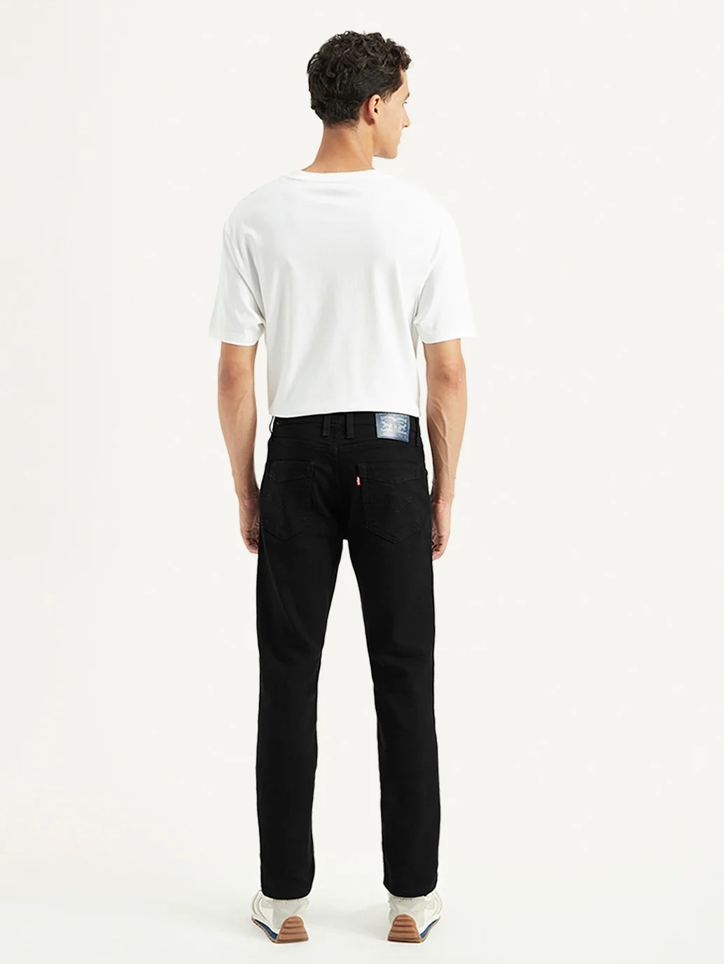 Men's 511 Black Slim Fit Mid Rise Jeans - Image 3