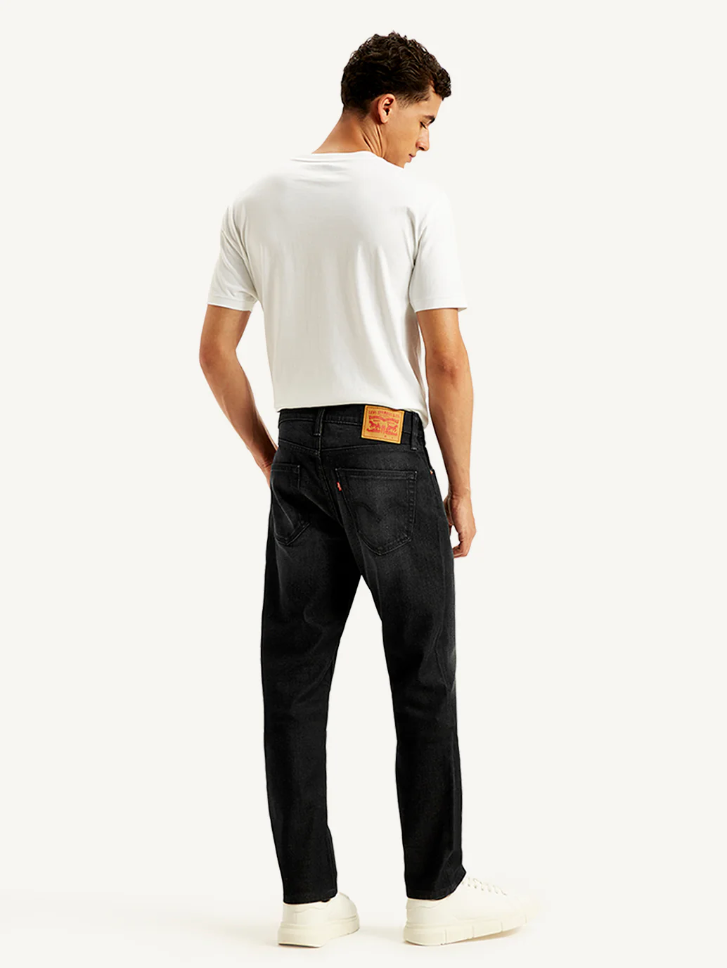 Men's 511 Black Slim Fit Mid Rise Jeans - Image 3
