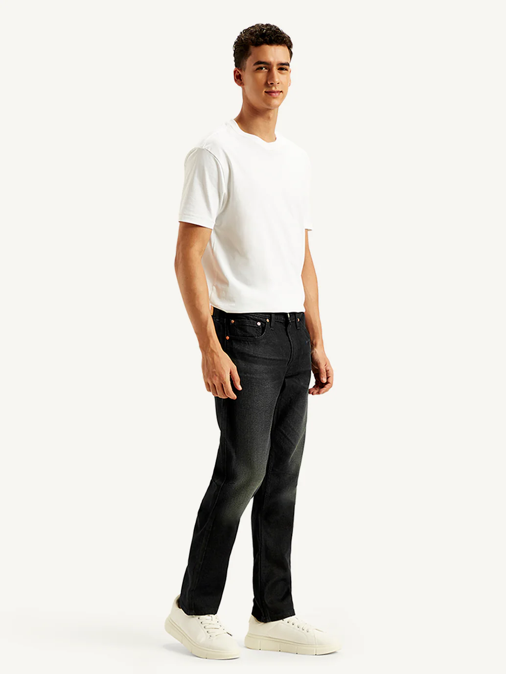 Men's 511 Black Slim Fit Mid Rise Jeans - Image 6
