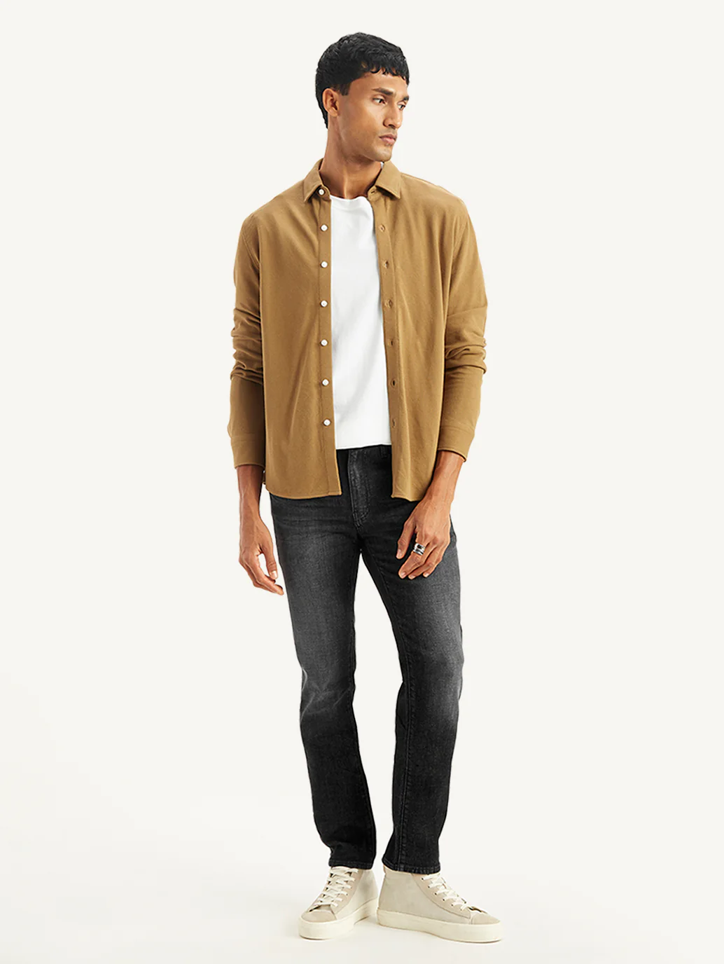 Men's 511 Black Slim Fit Mid Rise Jeans - Image 2