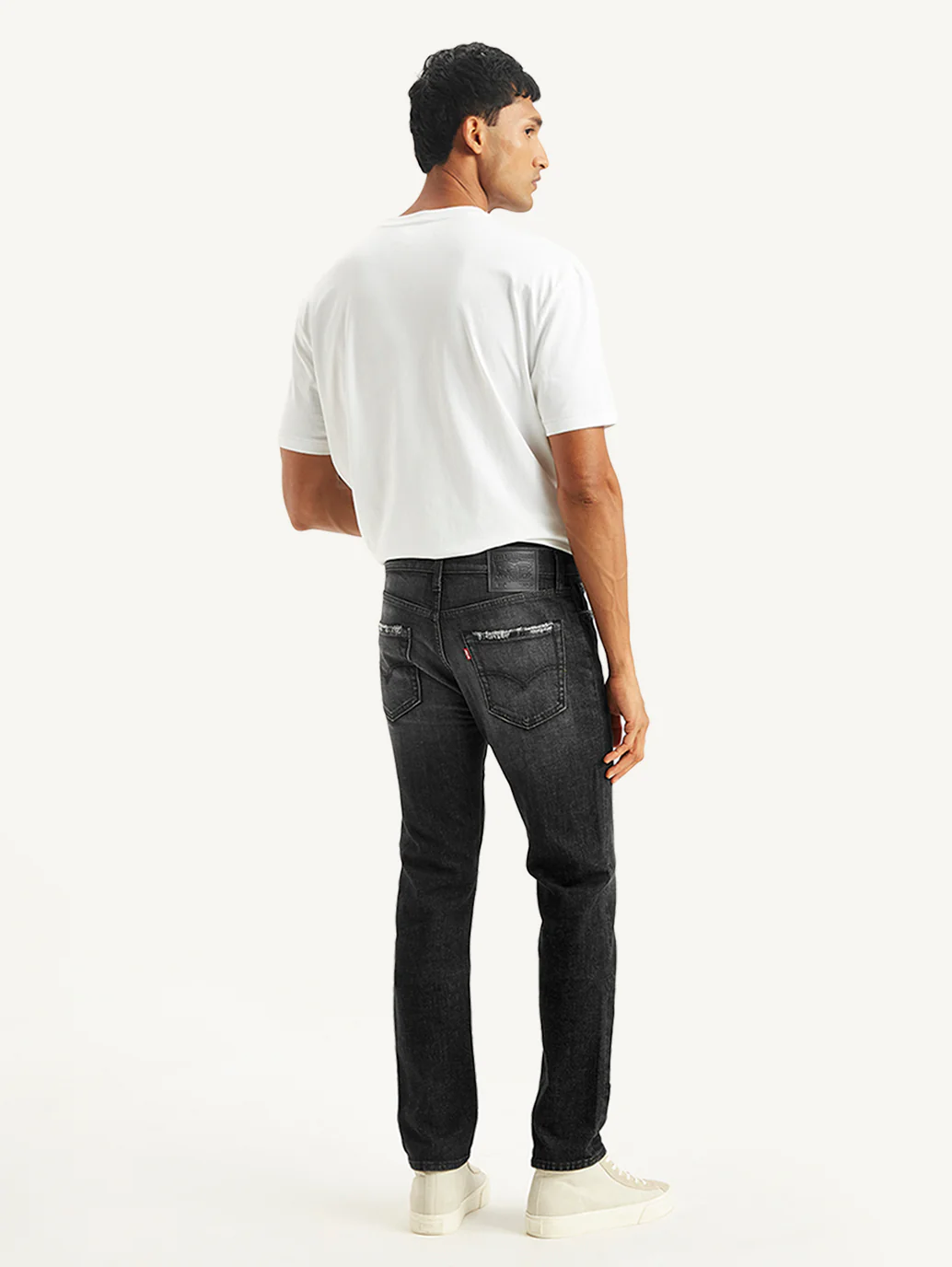 Men's 511 Black Slim Fit Mid Rise Jeans - Image 5