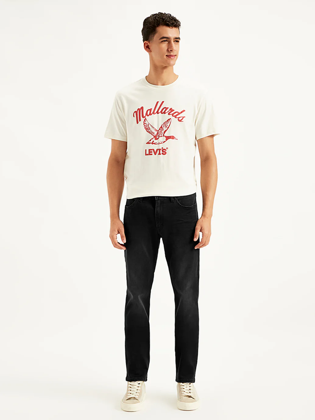 Men's 511 Black Slim Fit Mid Rise Jeans - Image 2