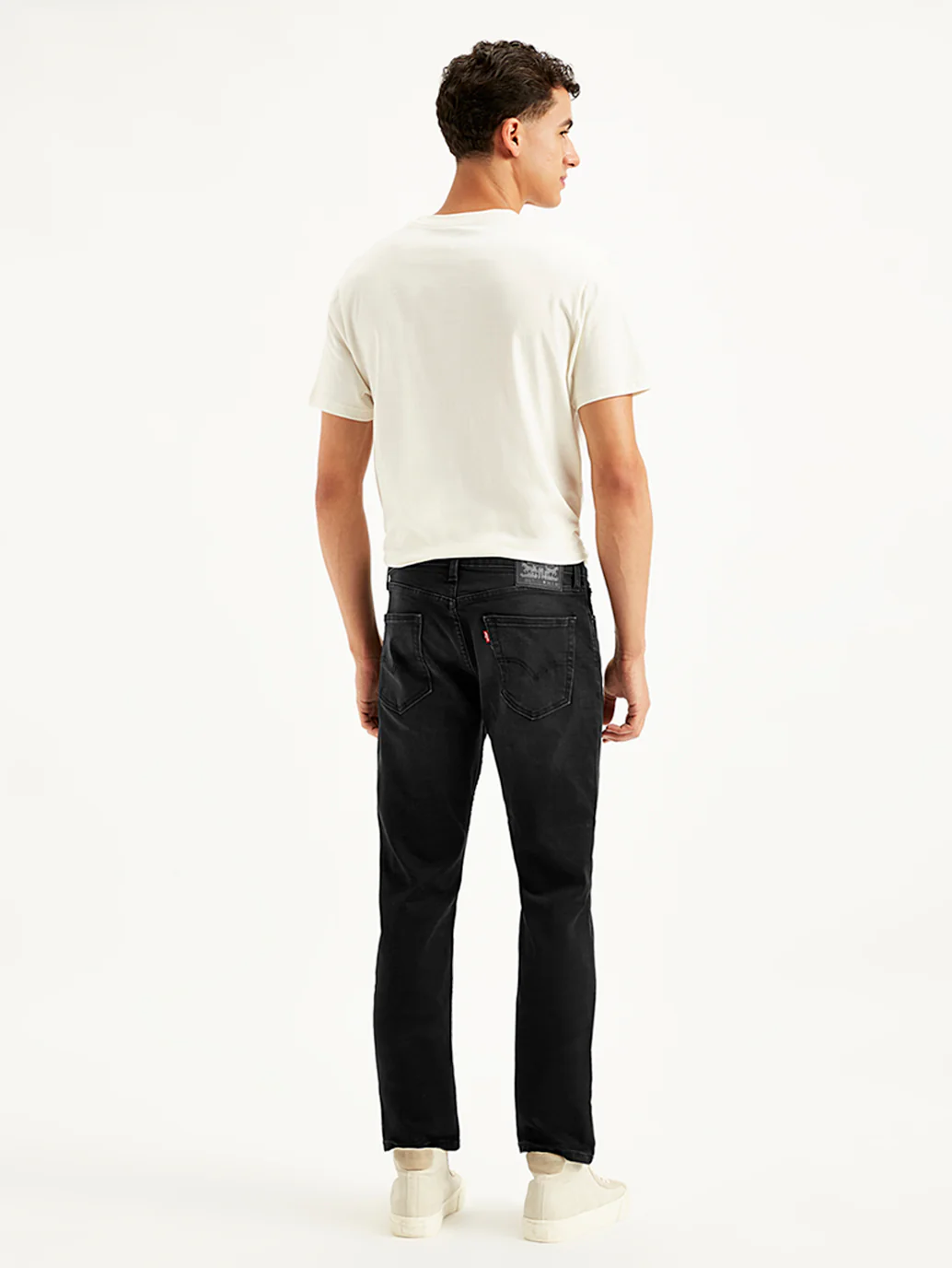 Men's 511 Black Slim Fit Mid Rise Jeans - Image 3