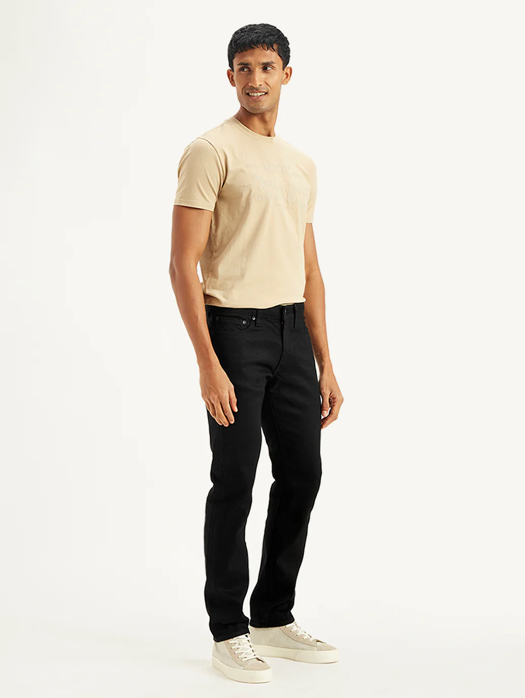 Men's 511 Black Slim Fit Mid Rise Jeans - Image 6