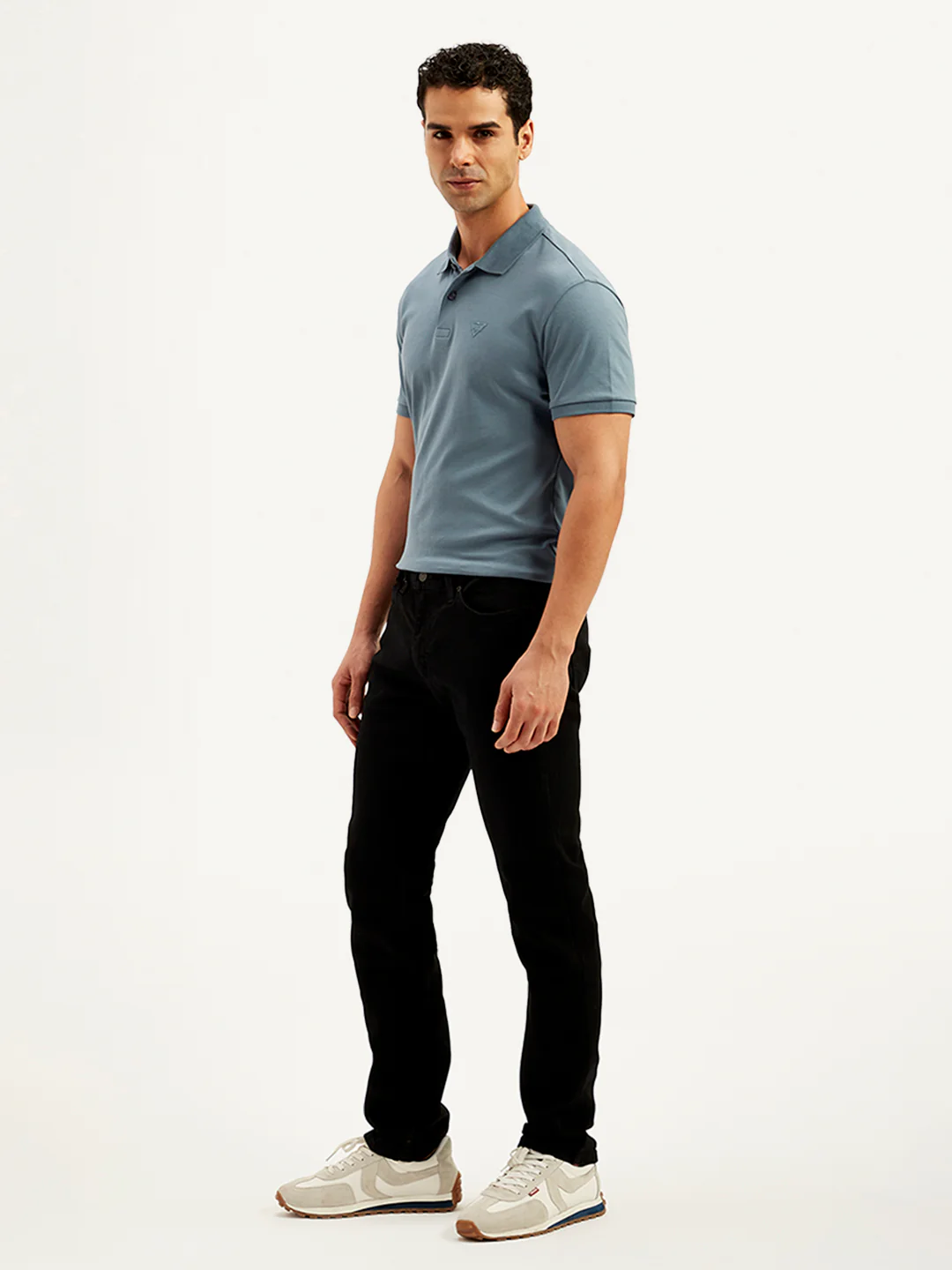 Men's 511 Black Slim Fit Mid Rise Jeans - Image 5
