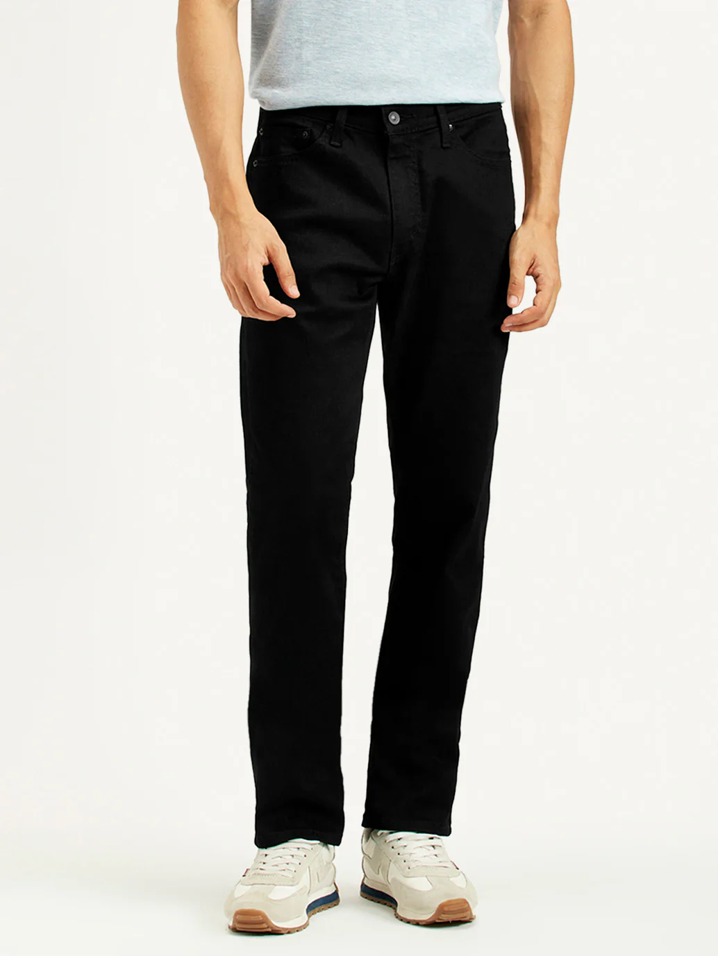 Men's 511 Black Slim Fit Mid Rise Jeans - Image 2