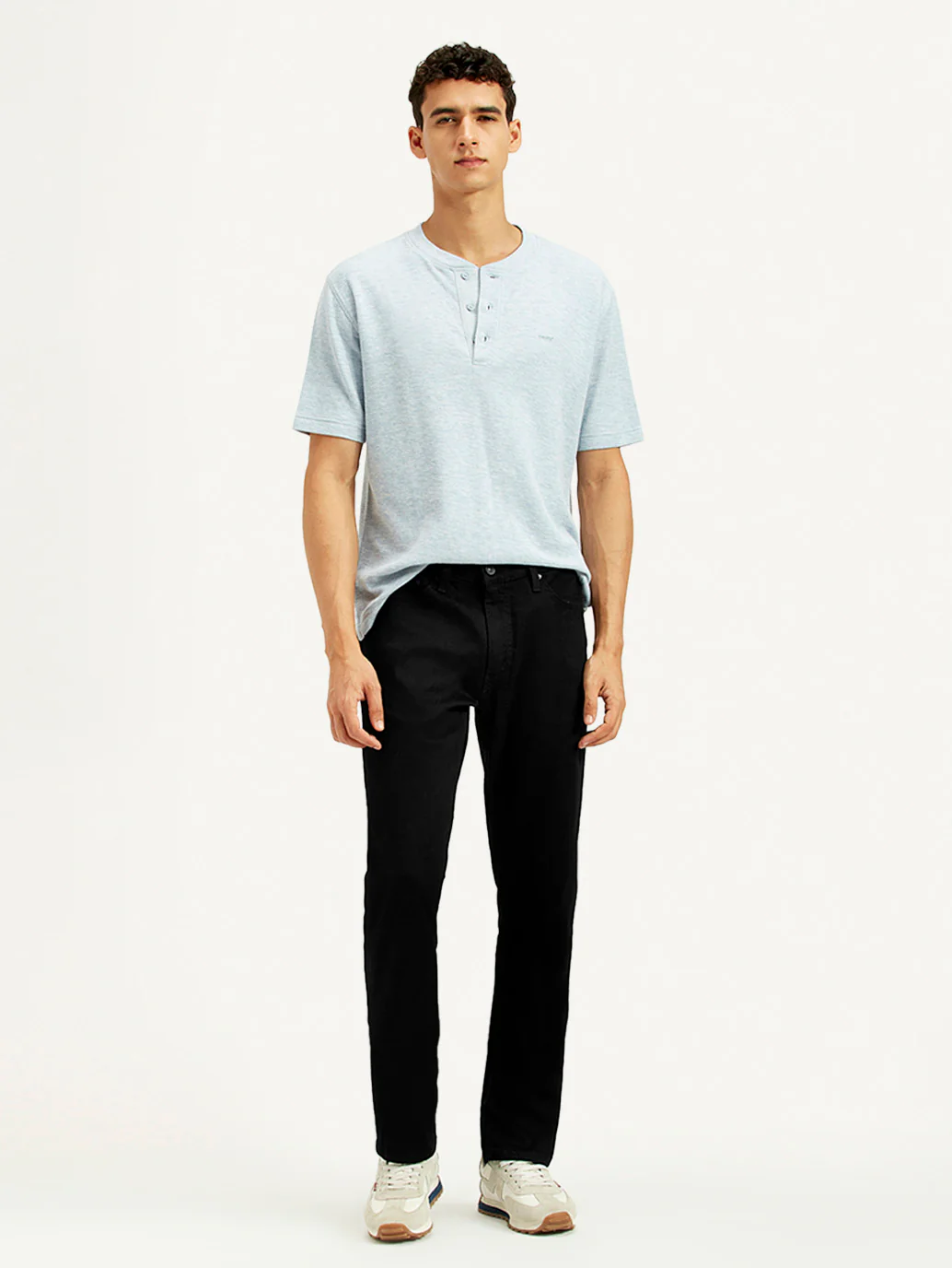 Men's 511 Black Slim Fit Mid Rise Jeans - Image 7