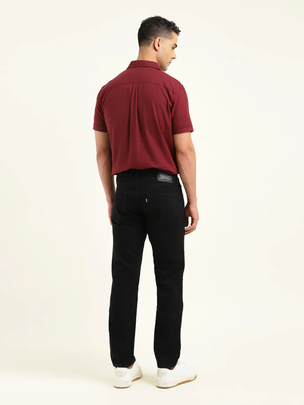 Men's 511 Black Slim Fit Mid Rise Jeans - Image 5