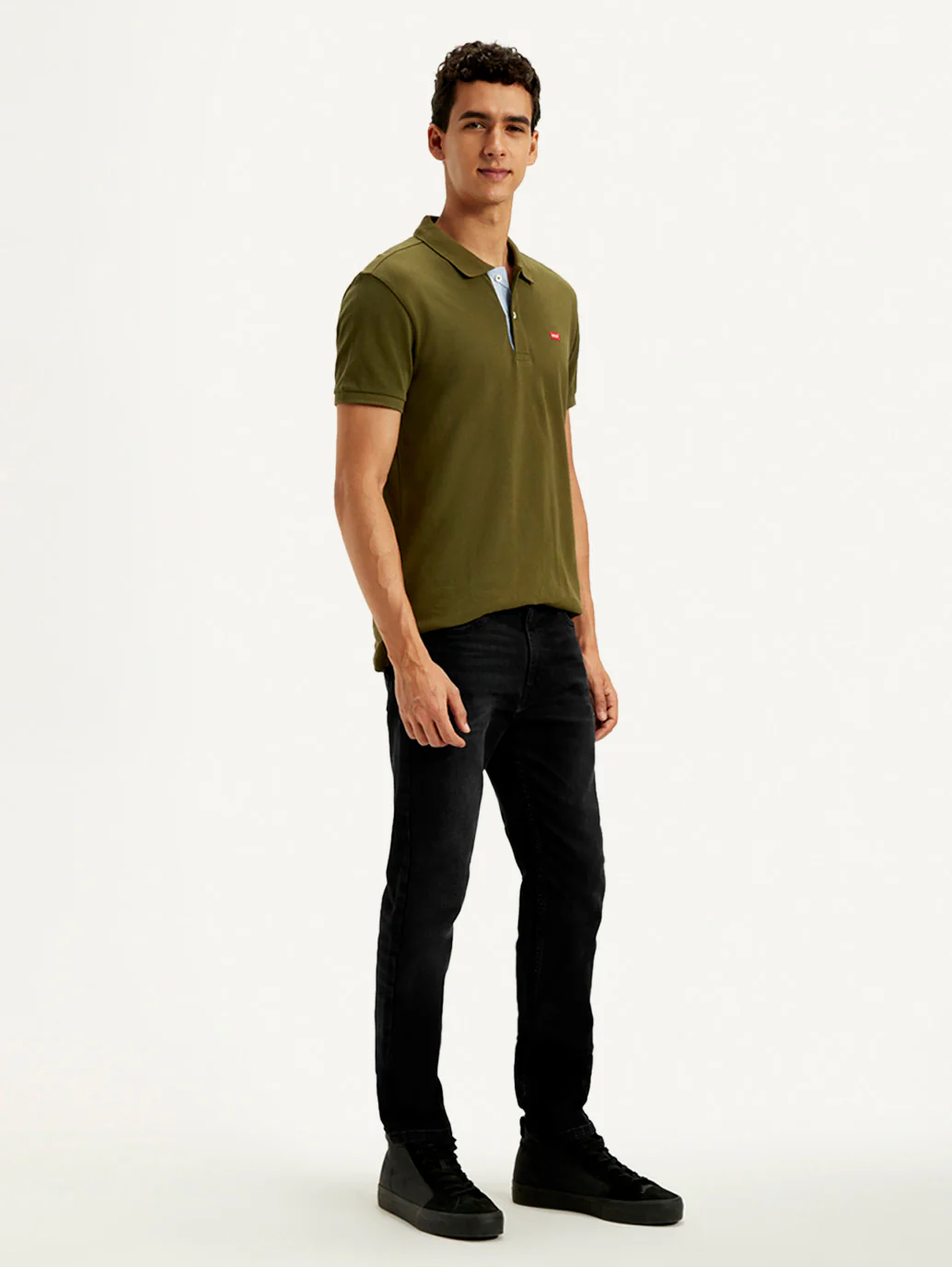 Men's 511 Black Slim Fit Mid Rise Jeans - Image 6