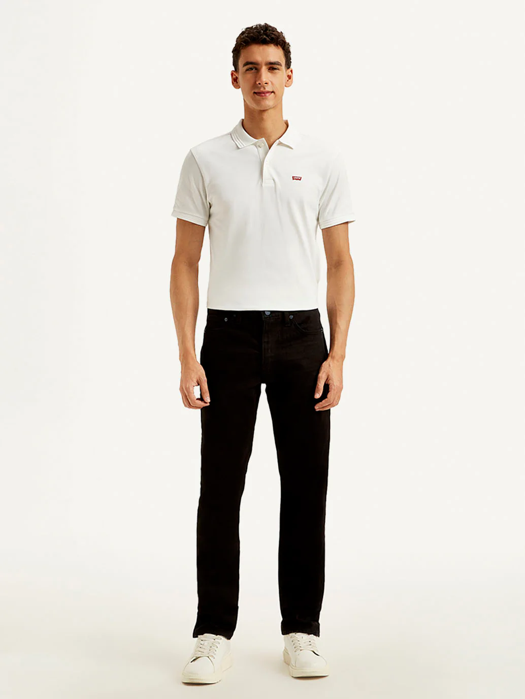 Men's 511 Black Slim Fit Mid Rise Jeans - Image 2