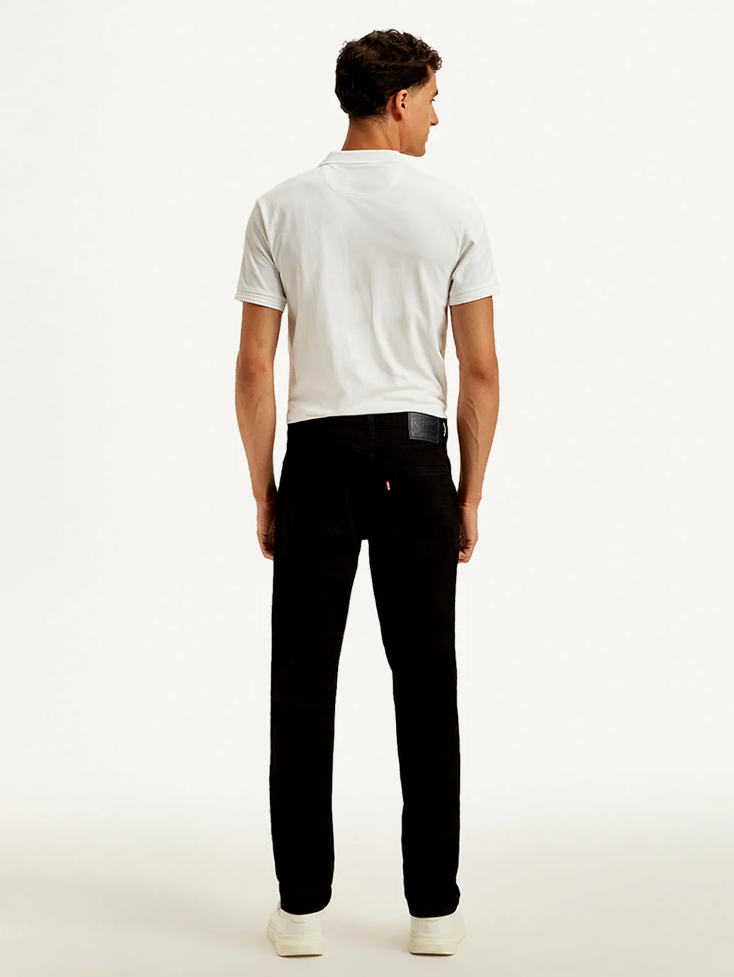 Men's 511 Black Slim Fit Mid Rise Jeans - Image 3