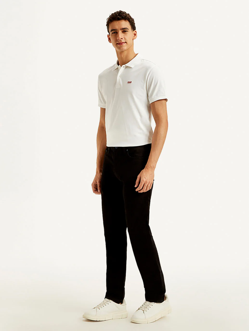 Men's 511 Black Slim Fit Mid Rise Jeans - Image 6