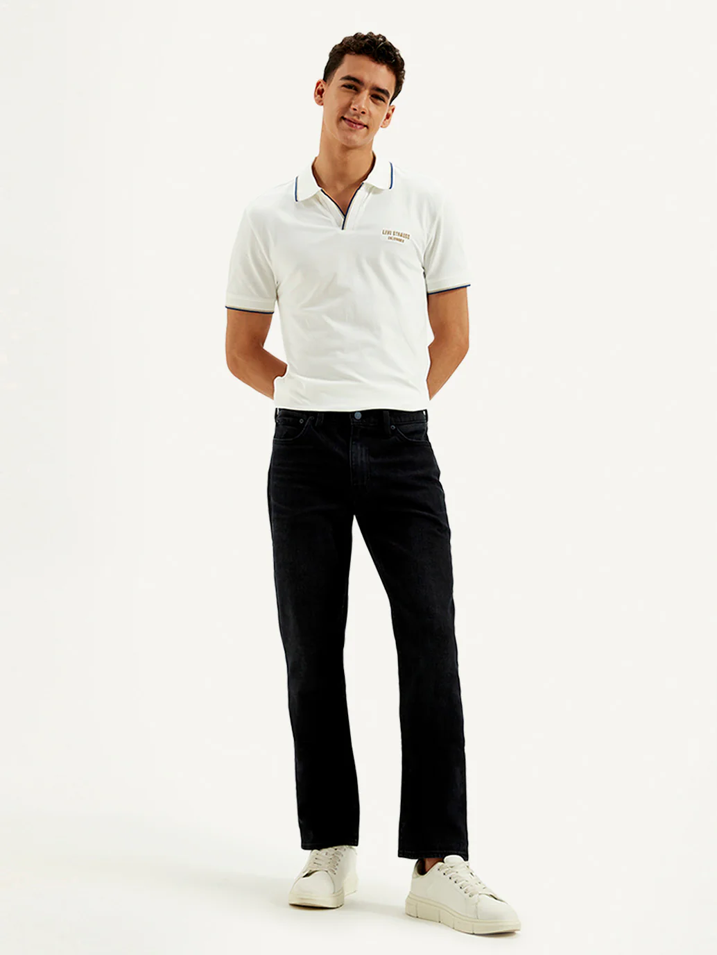 Men's 511 Black Slim Fit Mid Rise Jeans