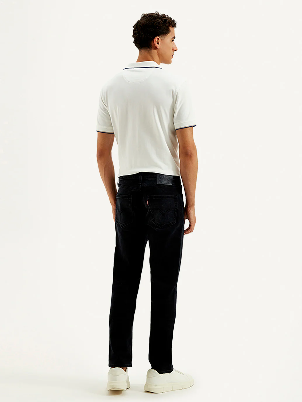 Men's 511 Black Slim Fit Mid Rise Jeans - Image 3