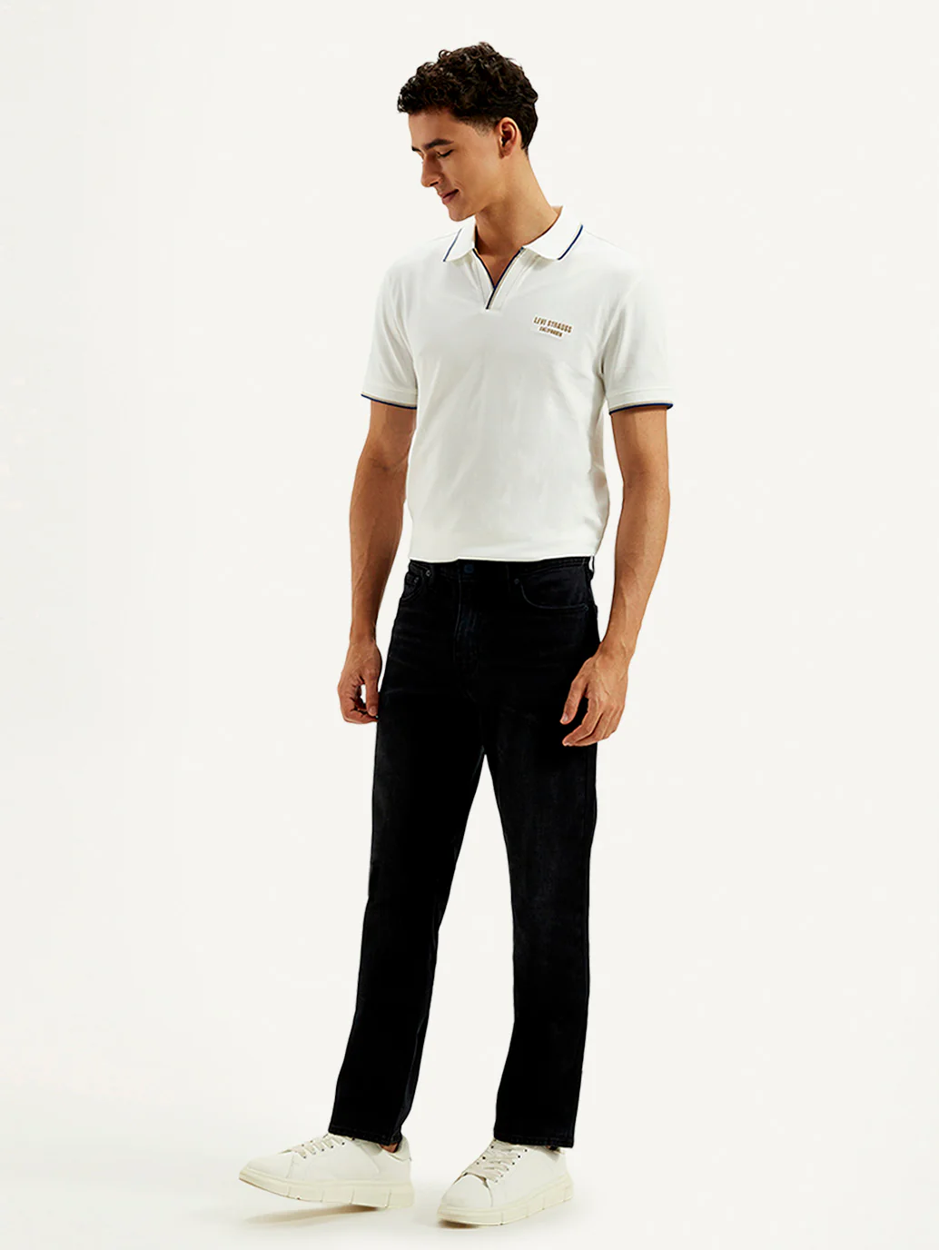 Men's 511 Black Slim Fit Mid Rise Jeans - Image 6