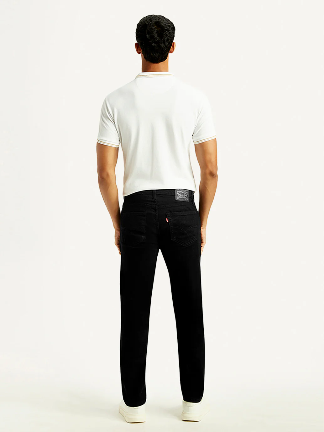 Men's 511 Black Slim Fit Mid Rise Jeans - Image 3