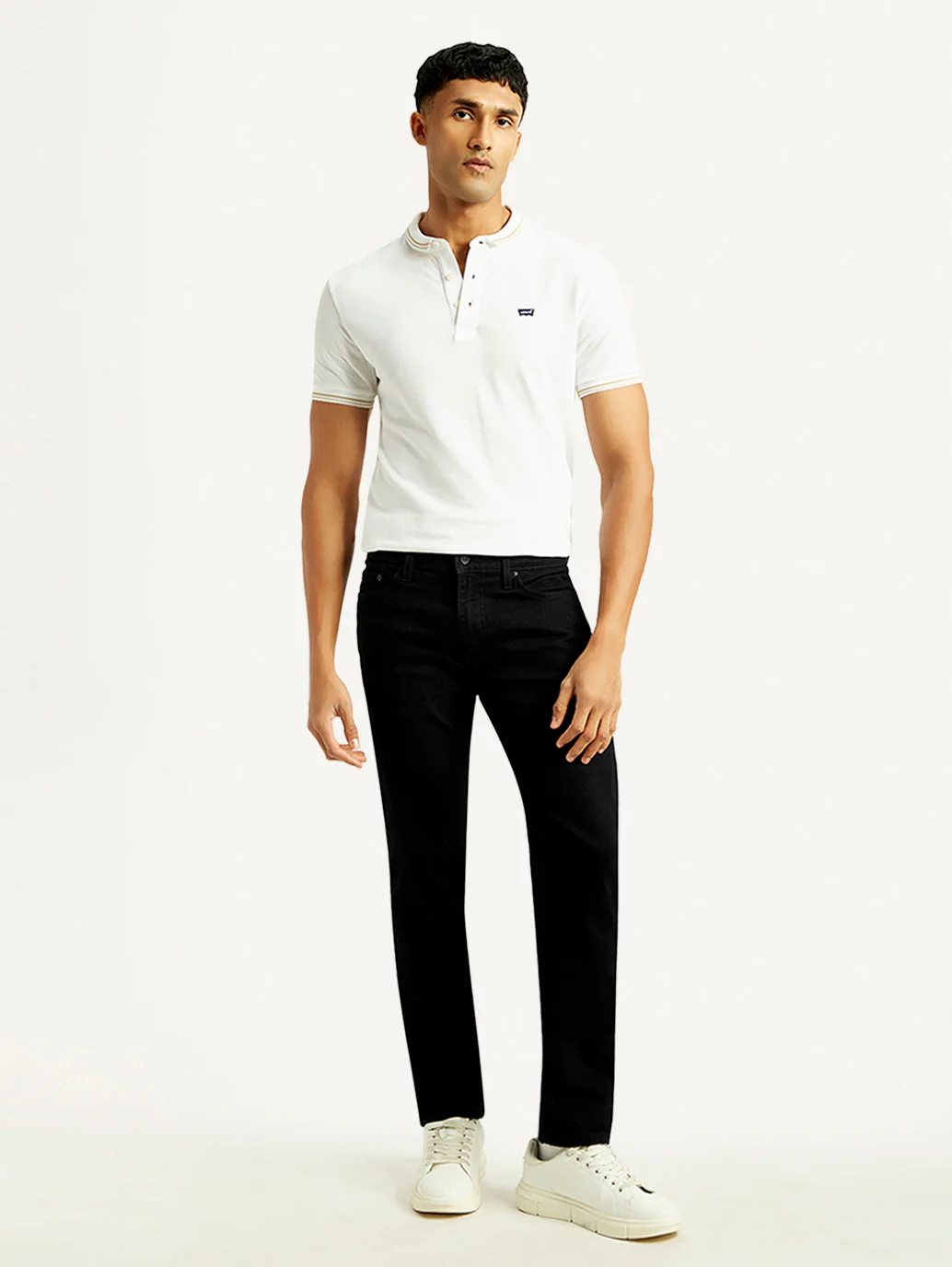 Men's 511 Black Slim Fit Mid Rise Jeans - Image 7