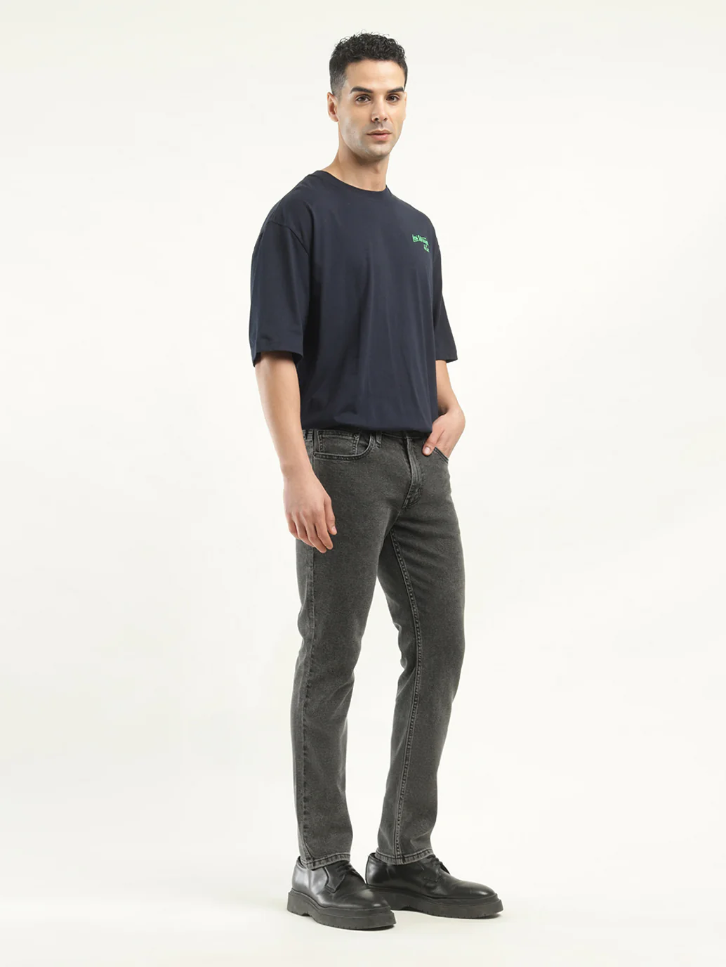 Men's 511 Black Slim Fit Mid Rise Jeans - Image 6
