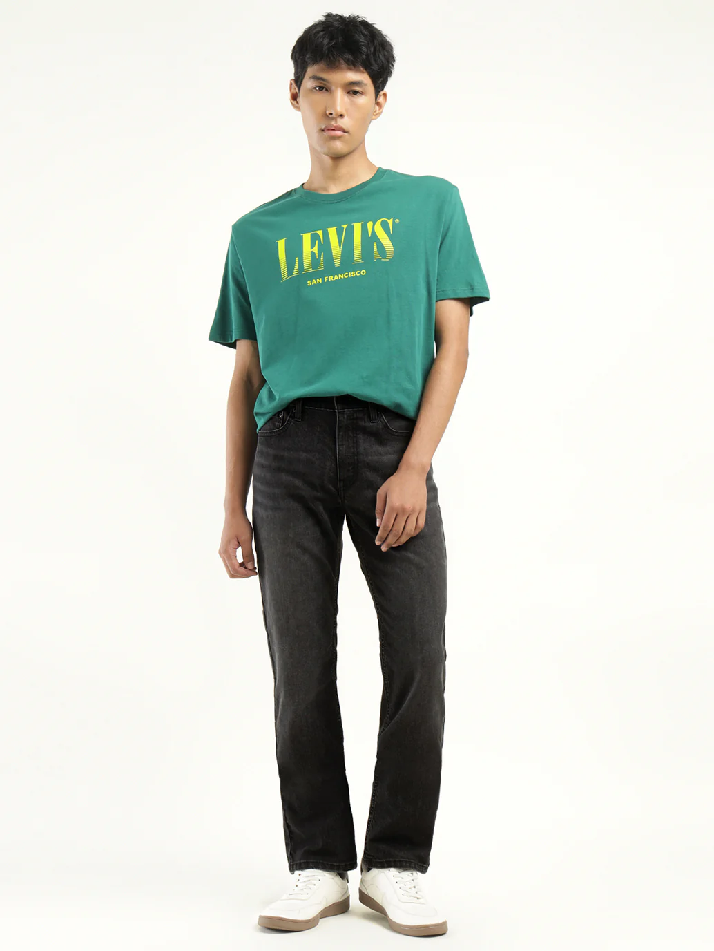 Men's 511 Black Slim Fit Mid Rise Jeans - Image 2