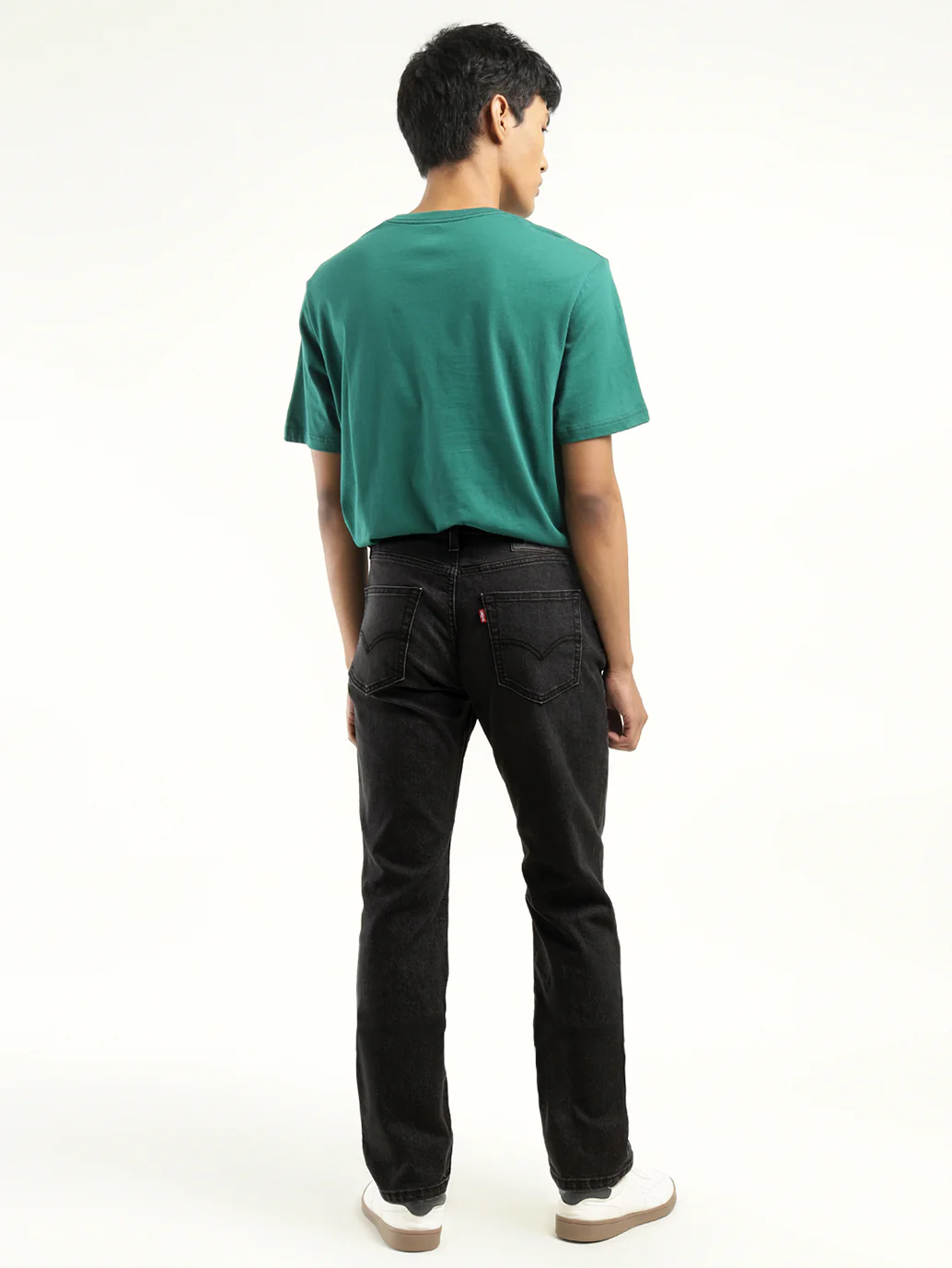 Men's 511 Black Slim Fit Mid Rise Jeans - Image 3