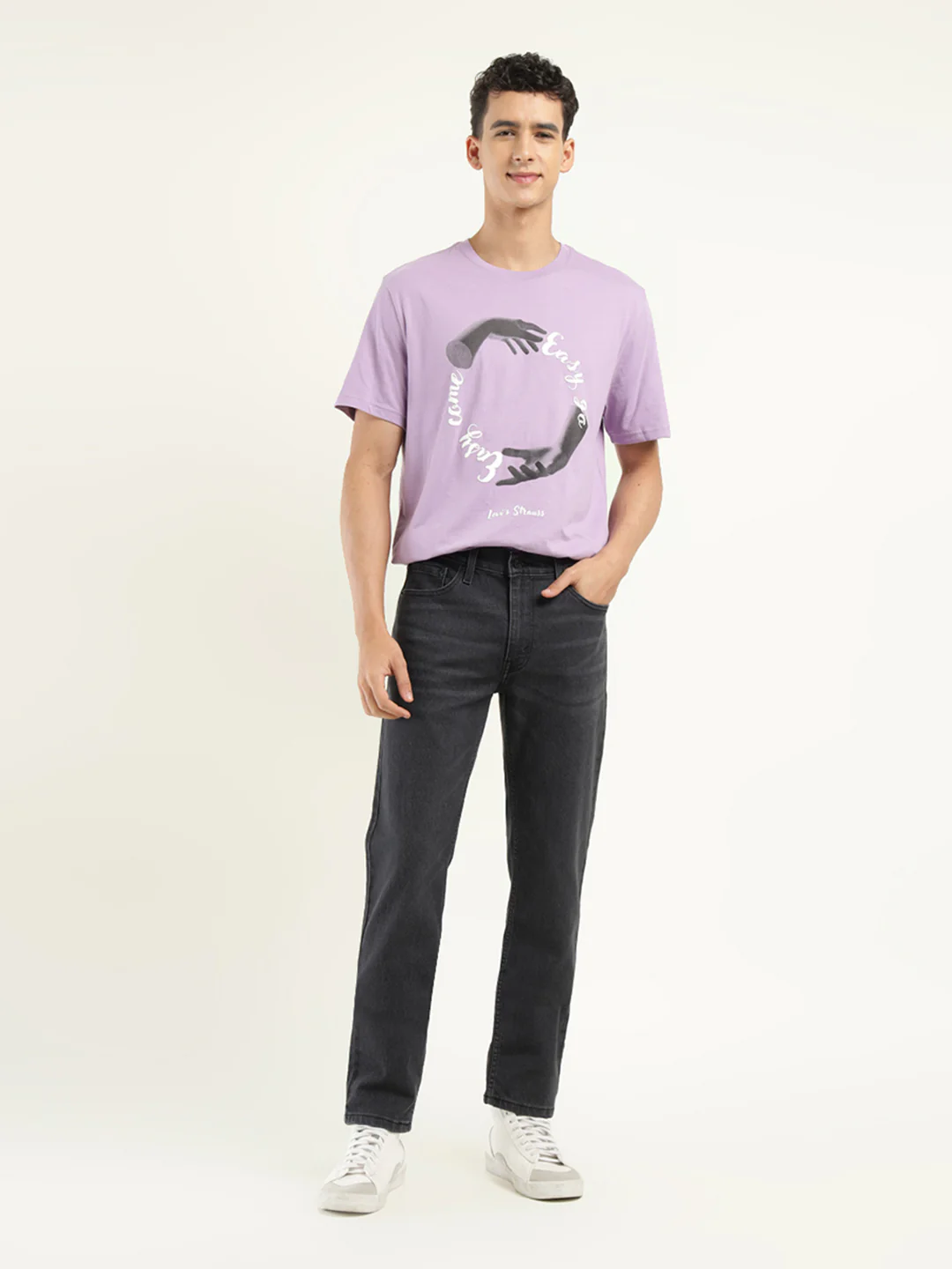 Men's 511 Black Slim Fit Mid Rise Jeans
