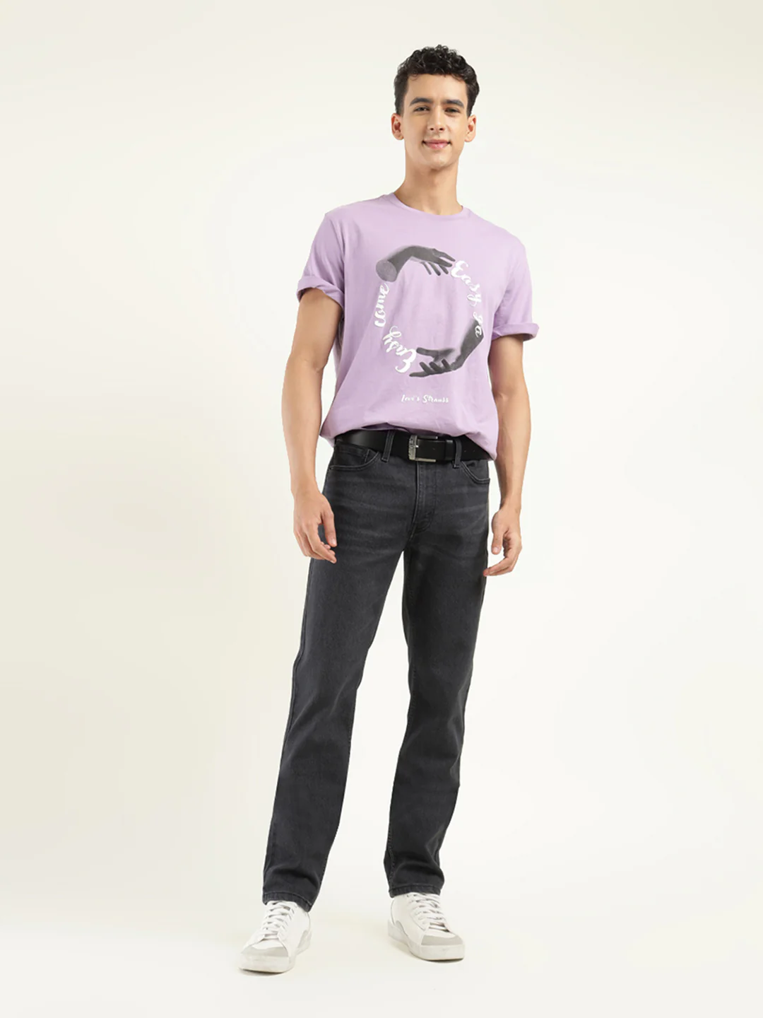Men's 511 Black Slim Fit Mid Rise Jeans - Image 2