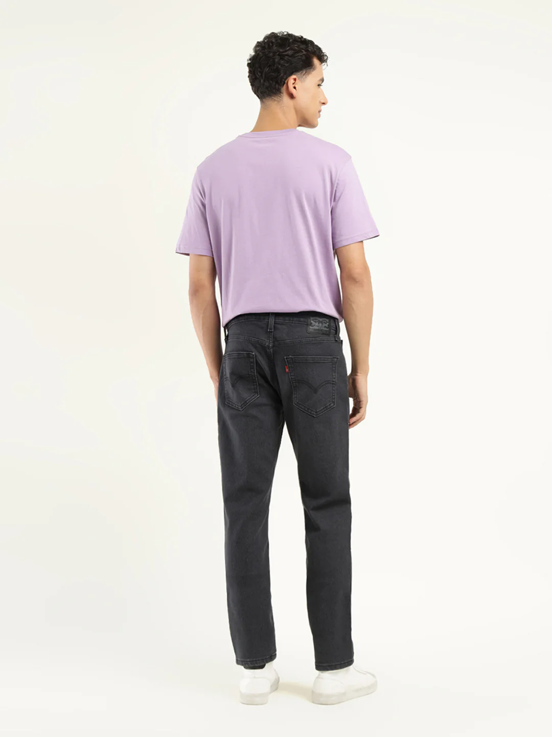 Men's 511 Black Slim Fit Mid Rise Jeans - Image 3