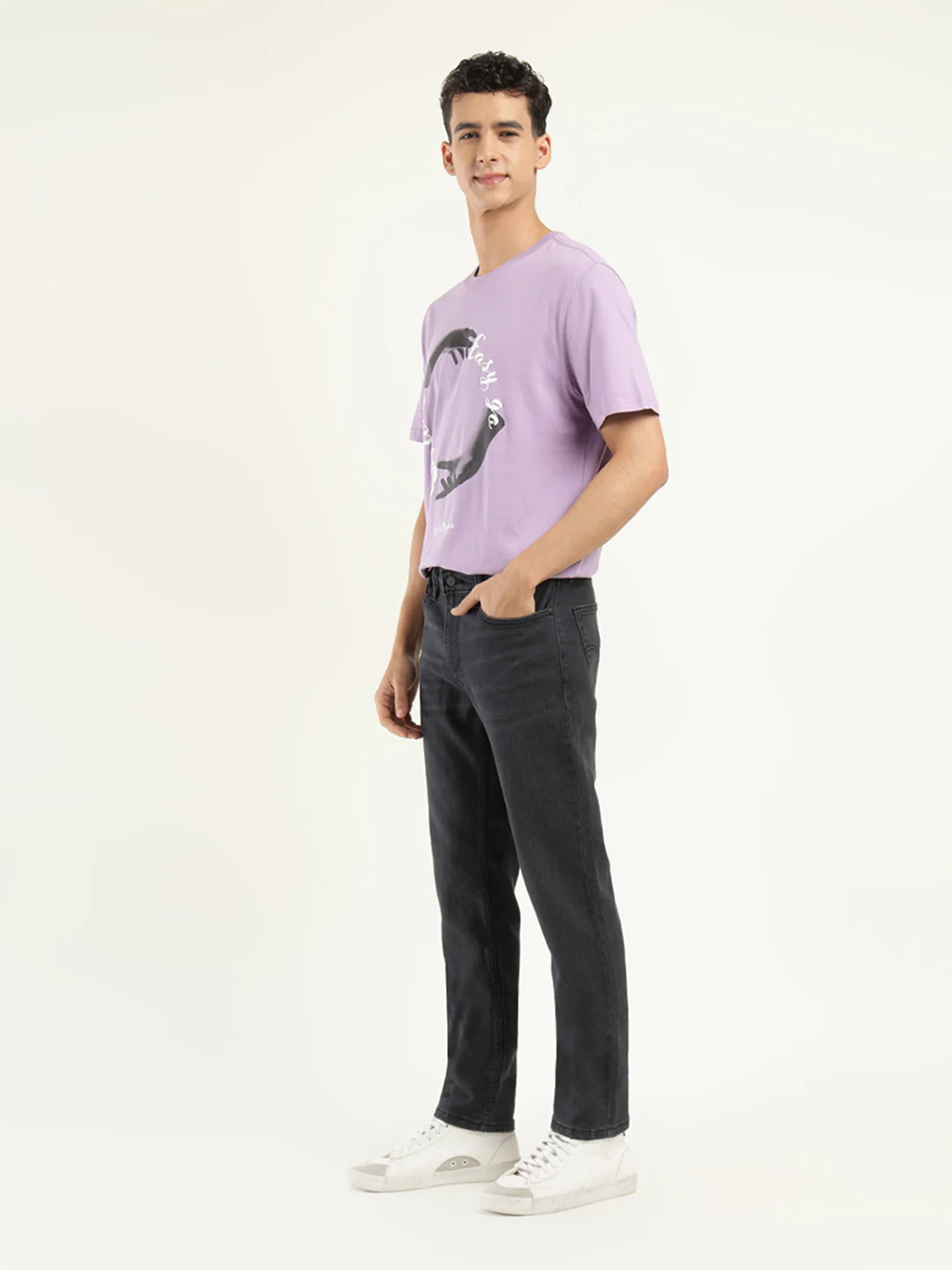 Men's 511 Black Slim Fit Mid Rise Jeans - Image 6