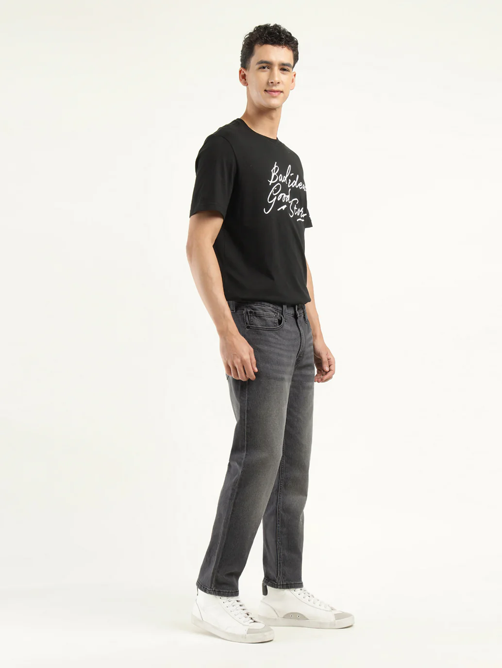 Men's 511 Black Slim Fit Mid Rise Jeans - Image 6