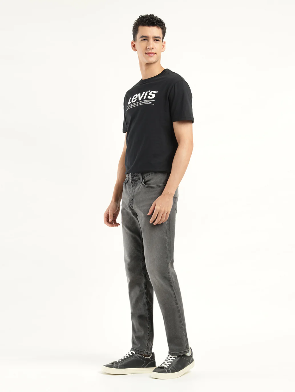 Men's 511 Grey Slim Fit Mid Rise Jeans - Image 6