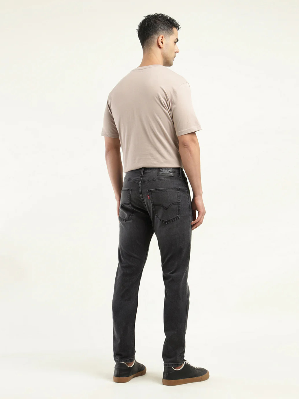 Men's 511 Charcoal Grey Slim Fit Mid Rise Jeans - Image 3