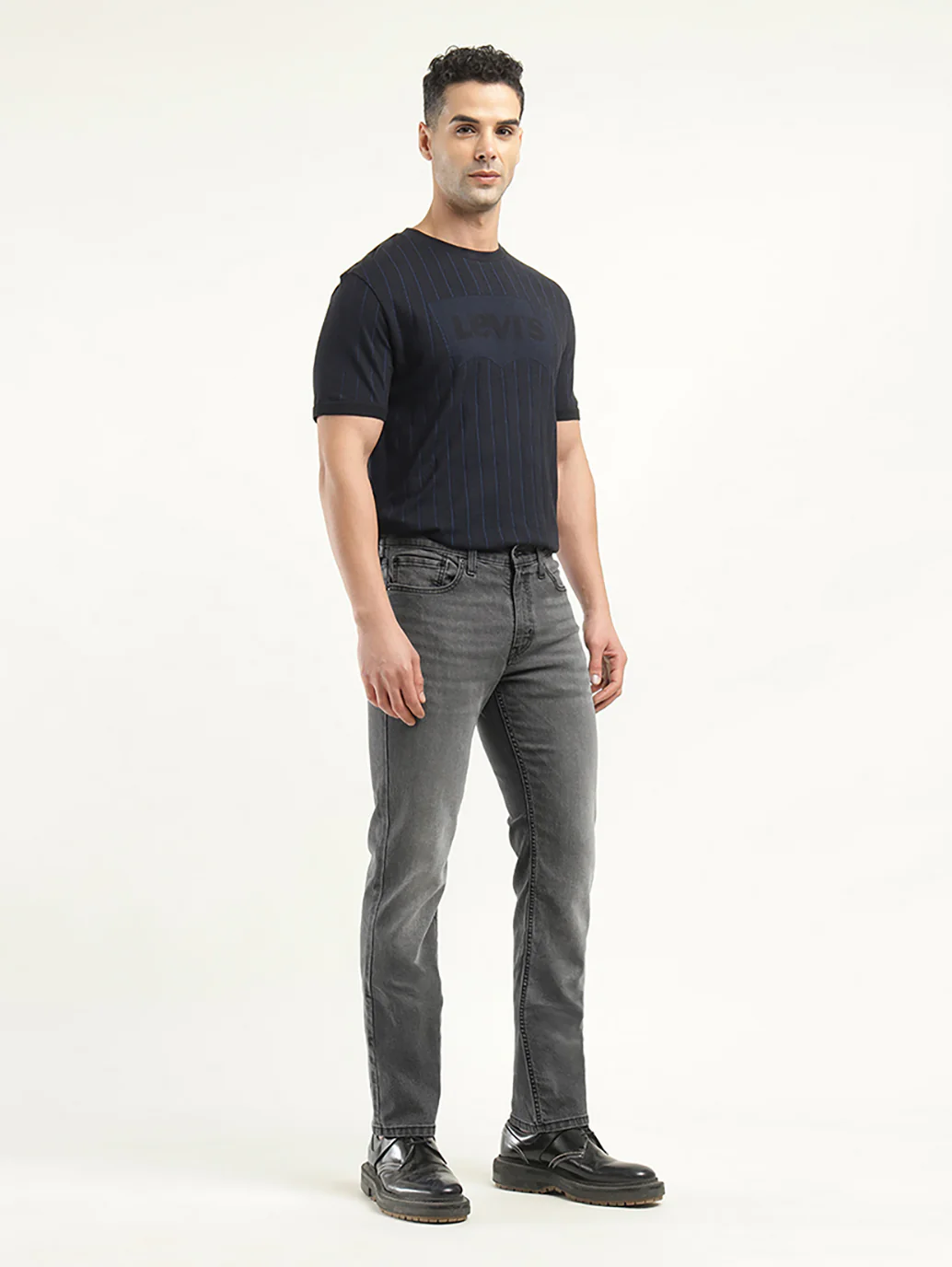 Men's 511 Black Slim Fit Mid Rise Jeans - Image 6