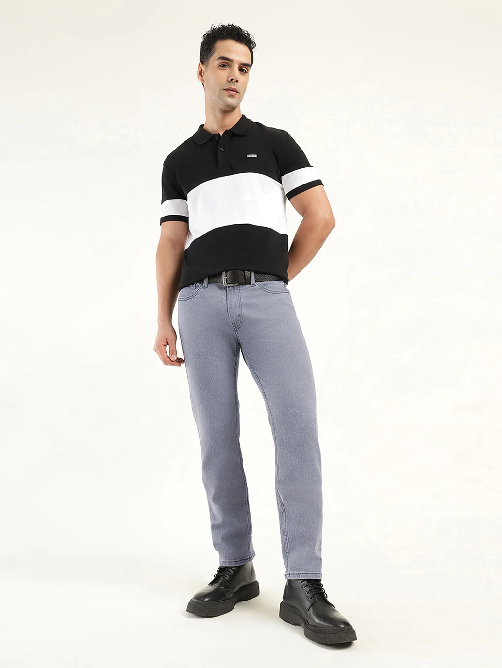 Men's 511 Grey Slim Fit Mid Rise Jeans