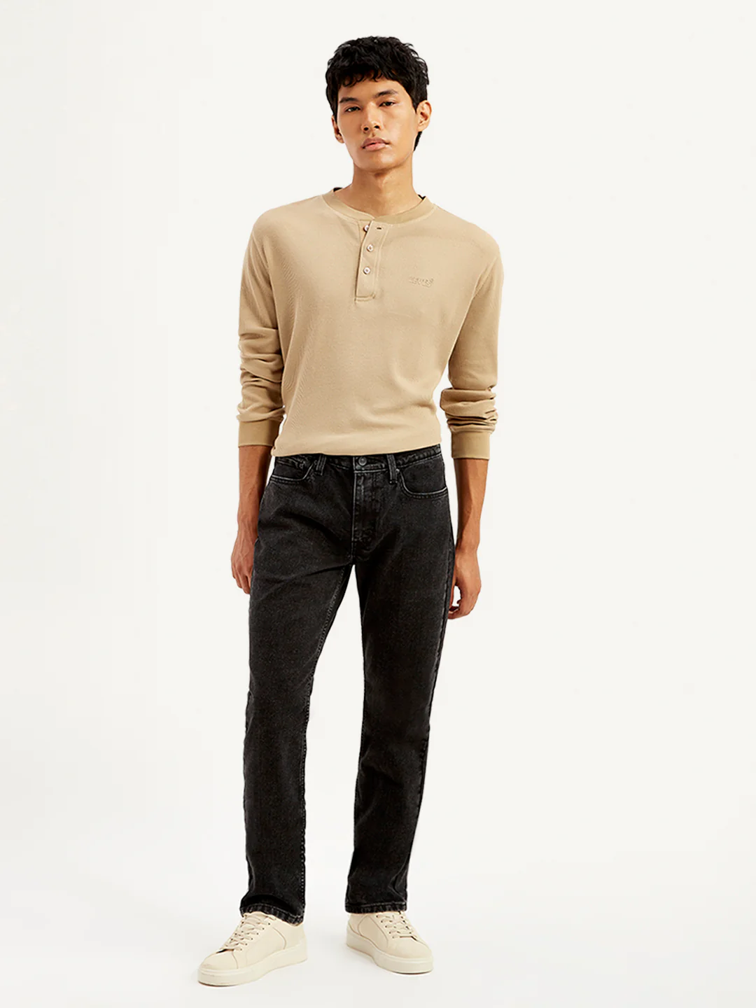 Men's 511 Black Slim Fit Mid Rise Jeans - Image 2