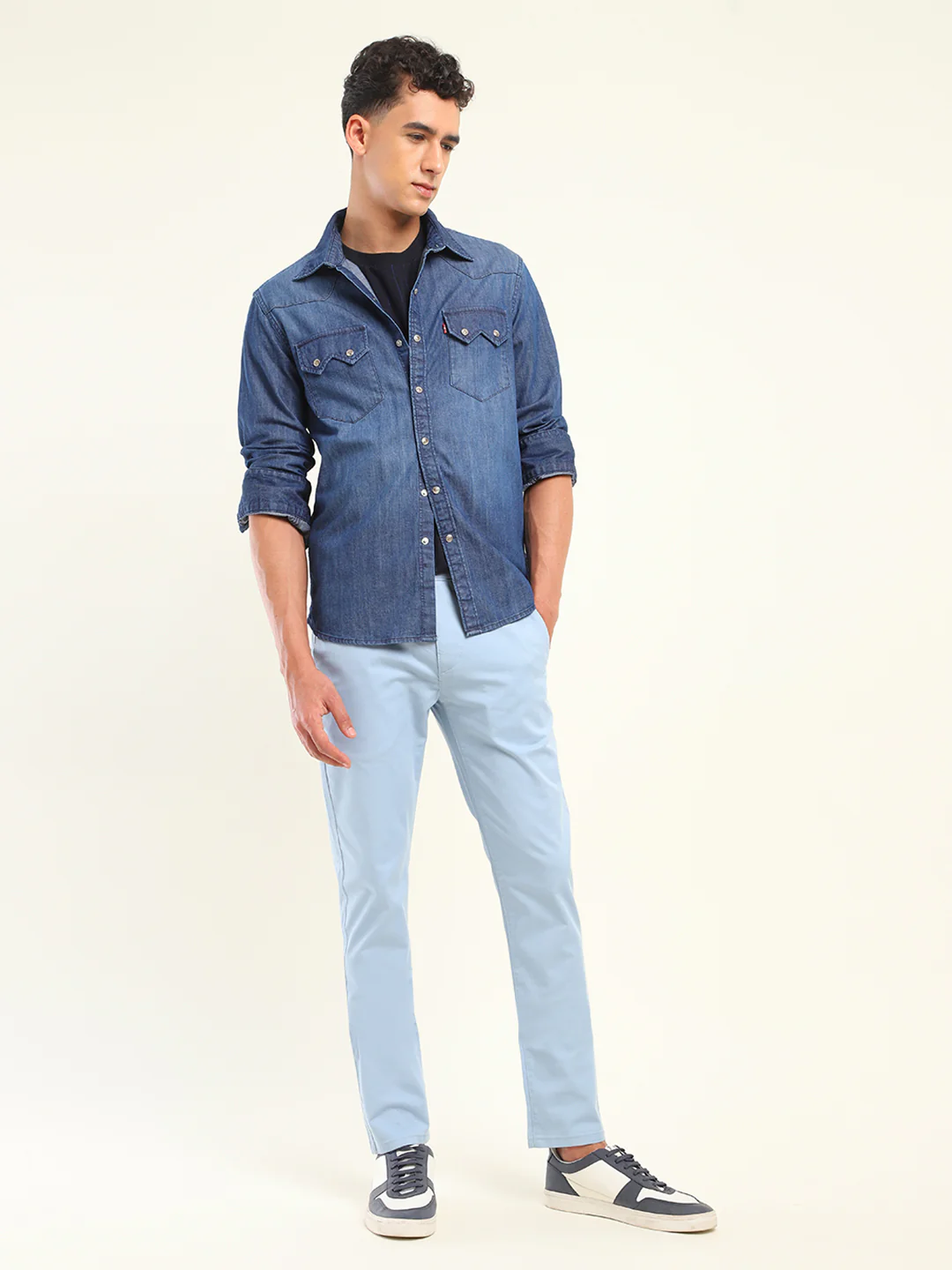 Men's 511 Slim Fit Blue Chinos