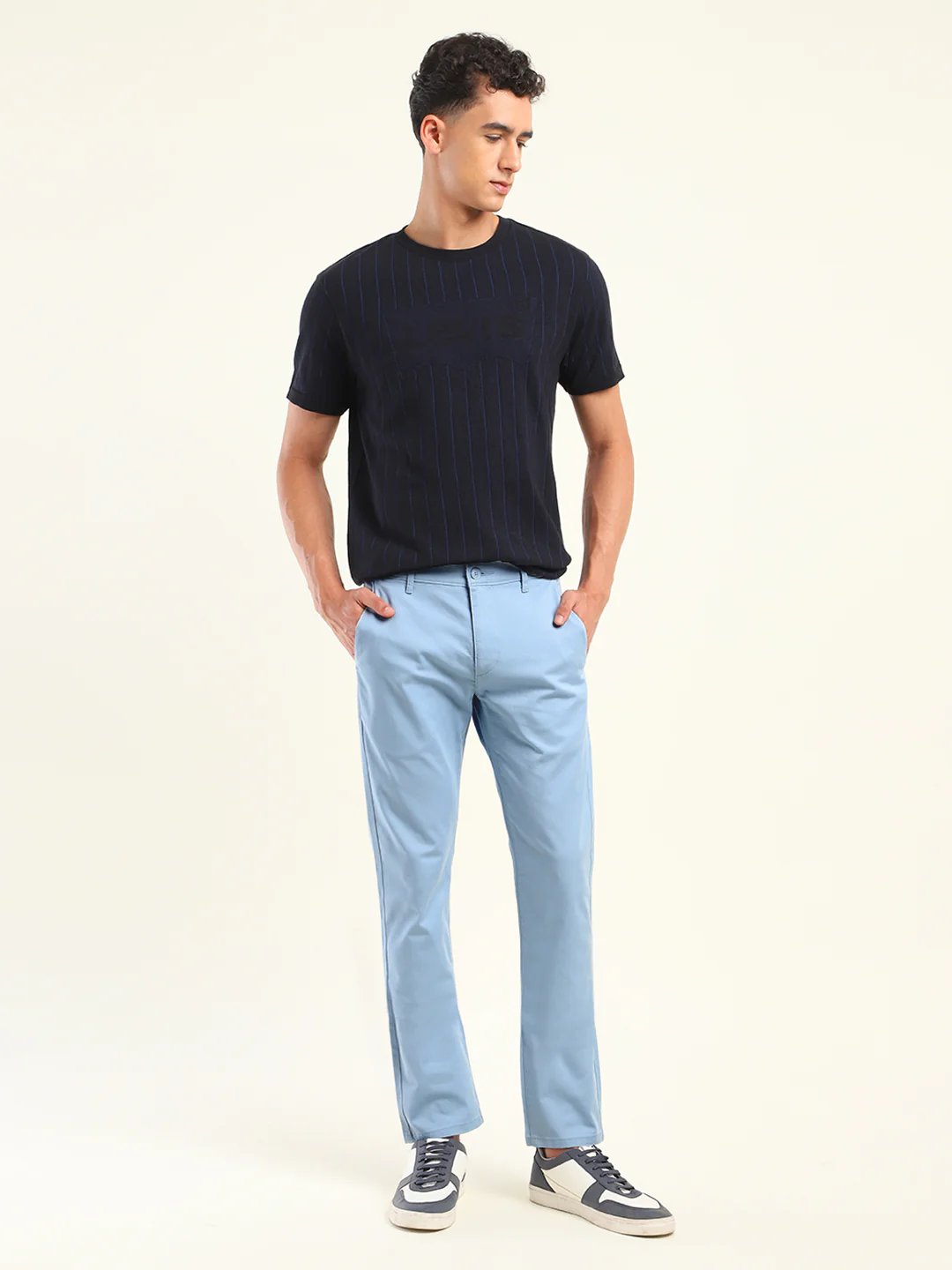 Men's 511 Slim Fit Blue Chinos - Image 2