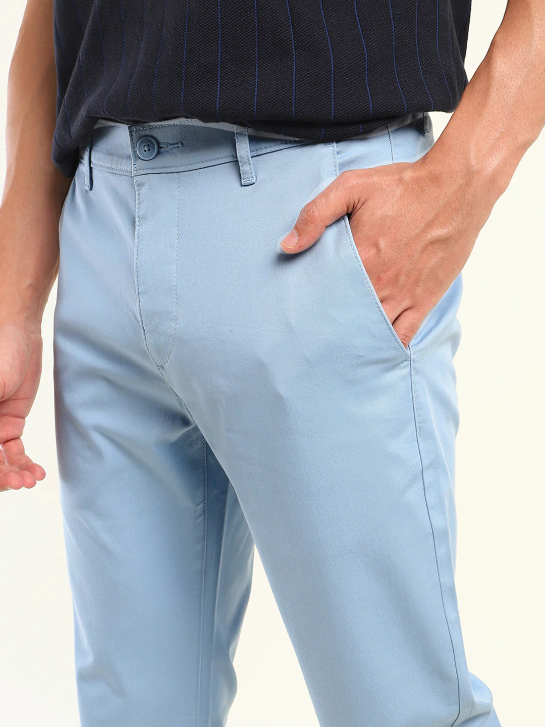 Men's 511 Slim Fit Blue Chinos - Image 5