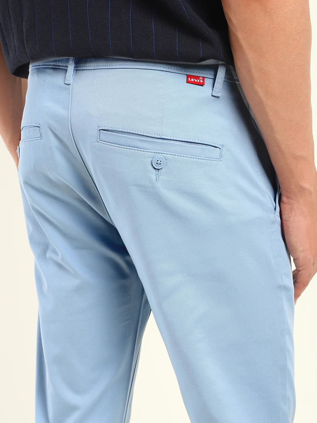 Men's 511 Slim Fit Blue Chinos - Image 6