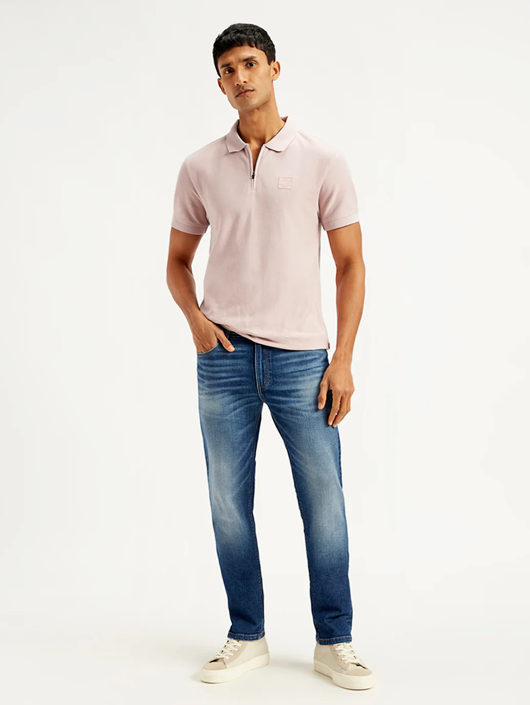 Men's 511 Blue Slim Fit Mid Rise Jeans - Image 2