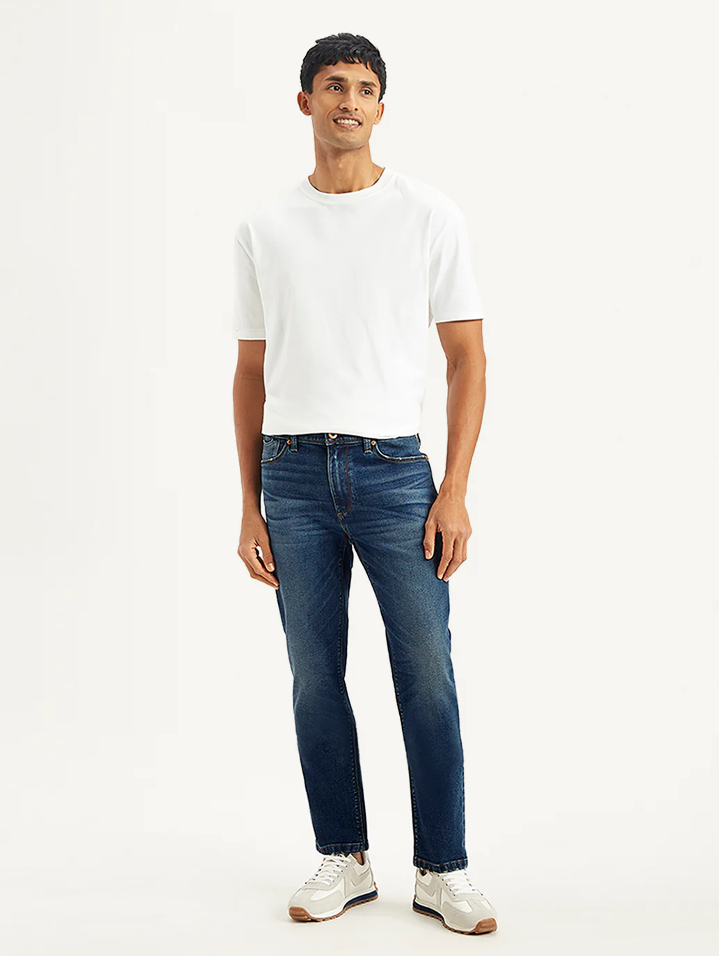 Men's 511 Blue Slim Fit Mid Rise Jeans - Image 2