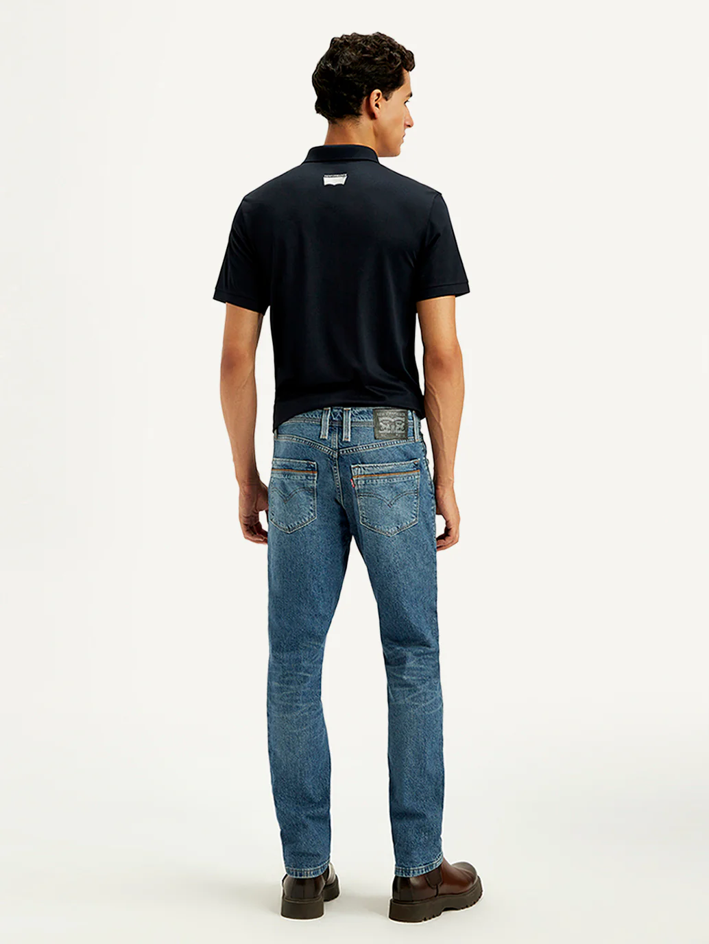 Men's 511 Blue Slim Fit Mid Rise Jeans - Image 3