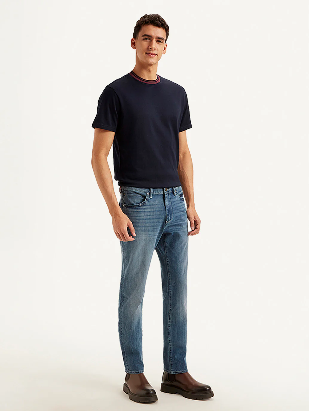 Men's Redloop 511 Slim Fit Mid Rise Jeans - Image 6