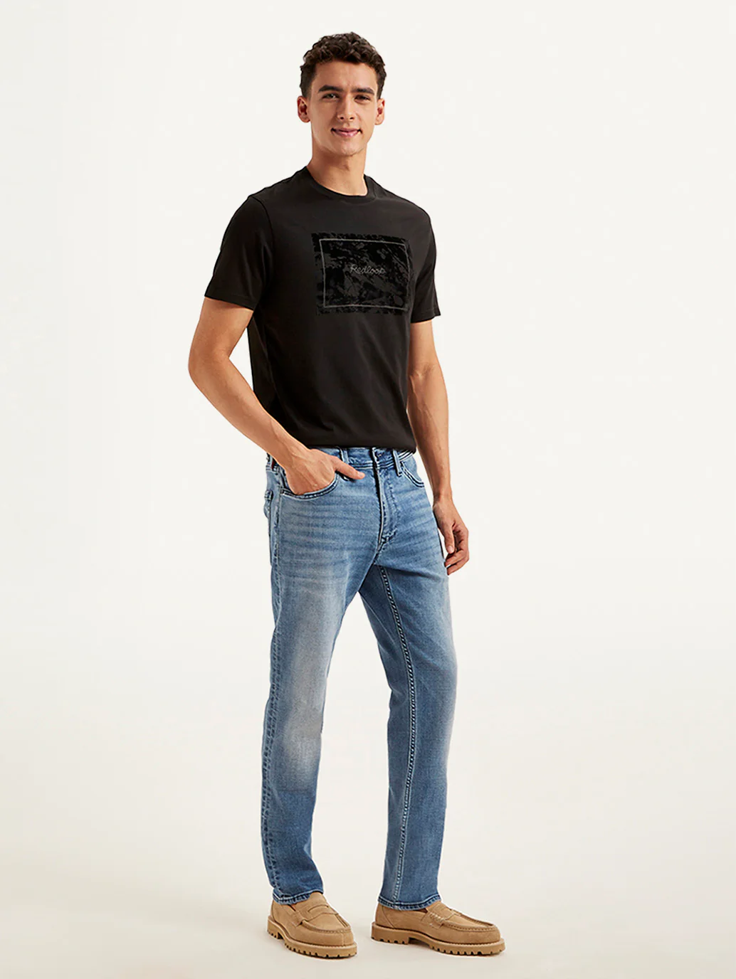 Men's Redloop 511 Slim Fit Mid Rise Jeans - Image 6