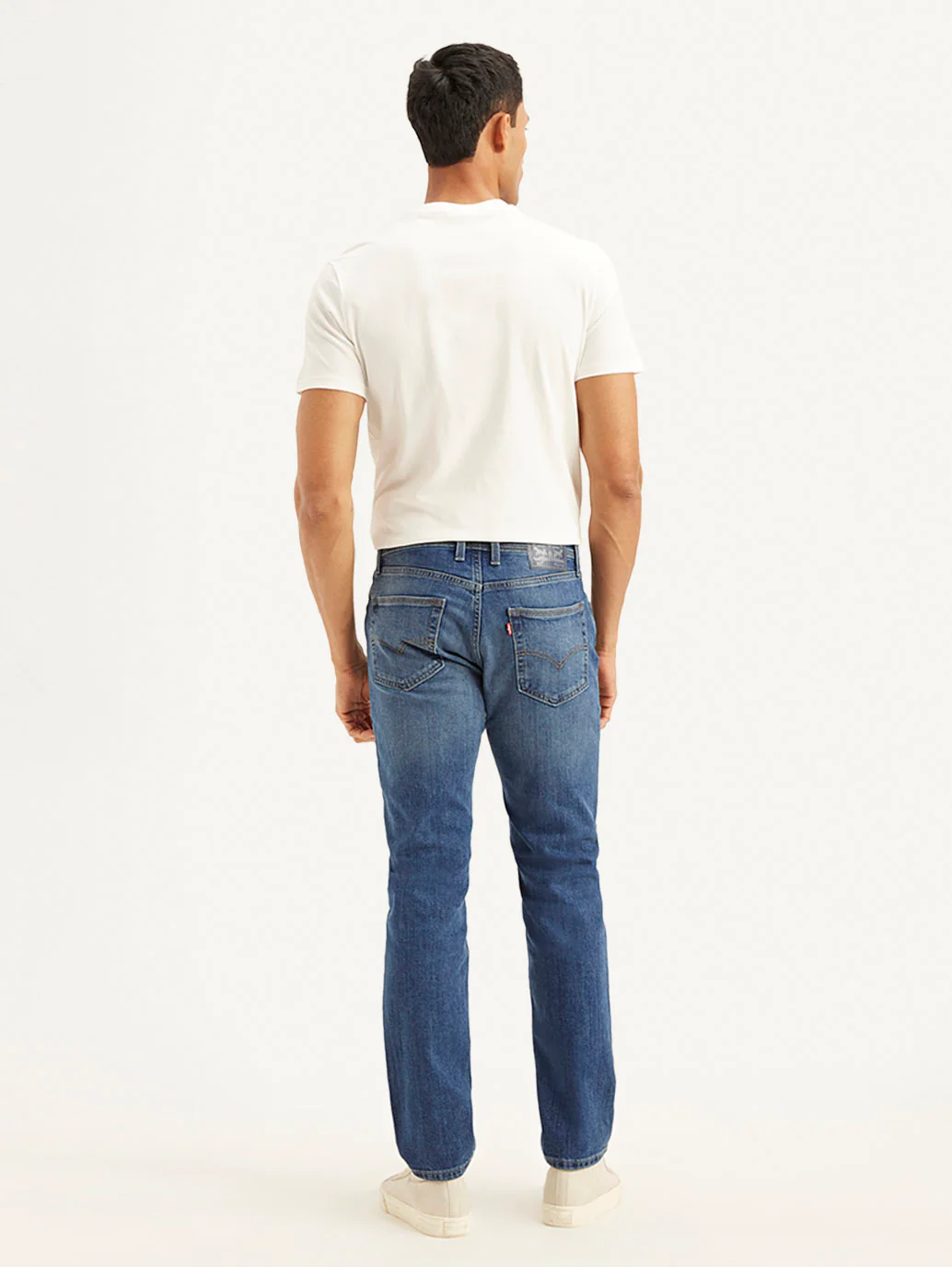 Men's 511 Blue Slim Fit Mid Rise Jeans - Image 2
