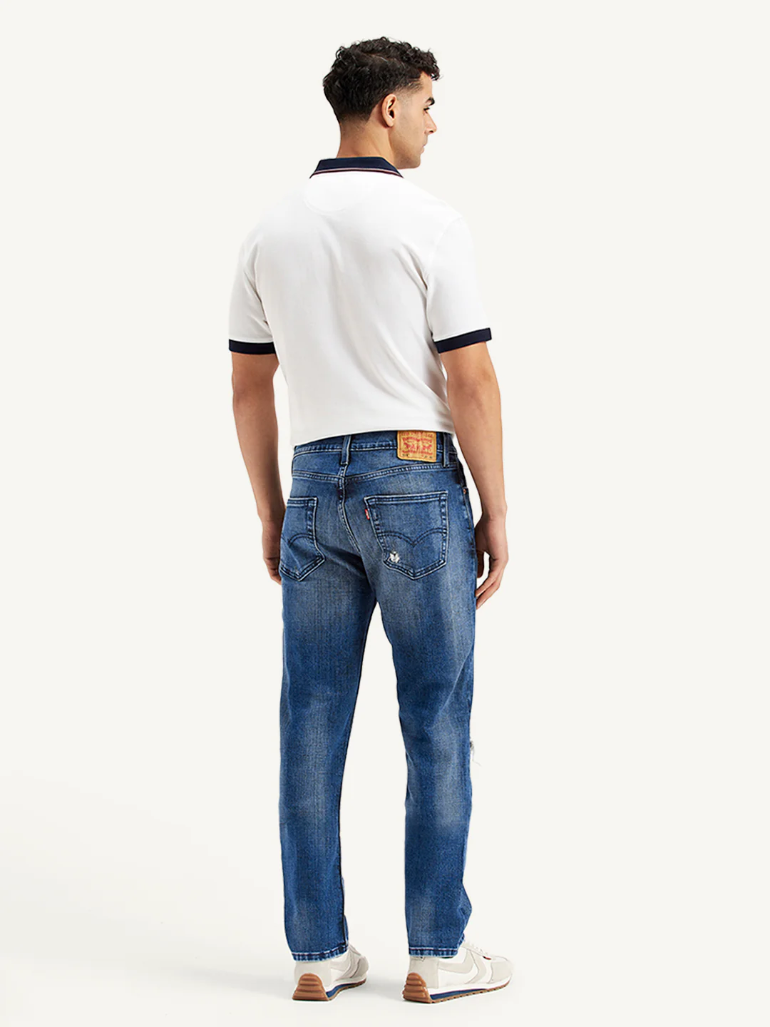 Men's 511 Blue Slim Fit Mid Rise Jeans - Image 3