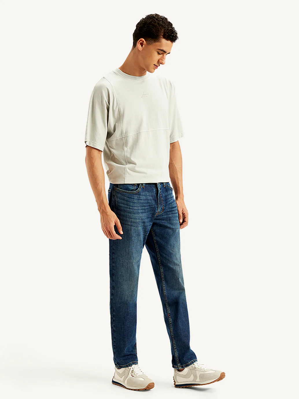 Men's 511 Blue Slim Fit Mid Rise Jeans - Image 6