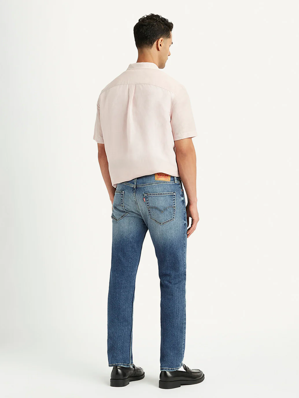 Men's 511 Blue Slim Fit Mid Rise Jeans - Image 5